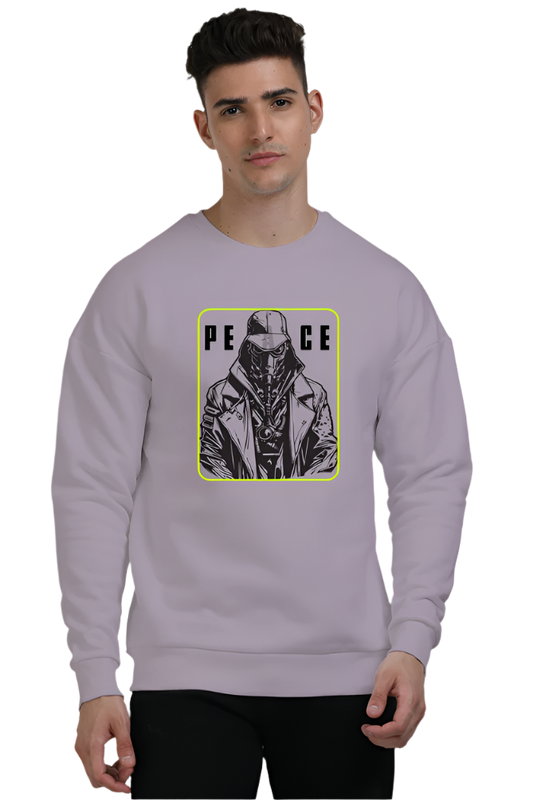 PEACE  Oversized Sweatshirts Unisex